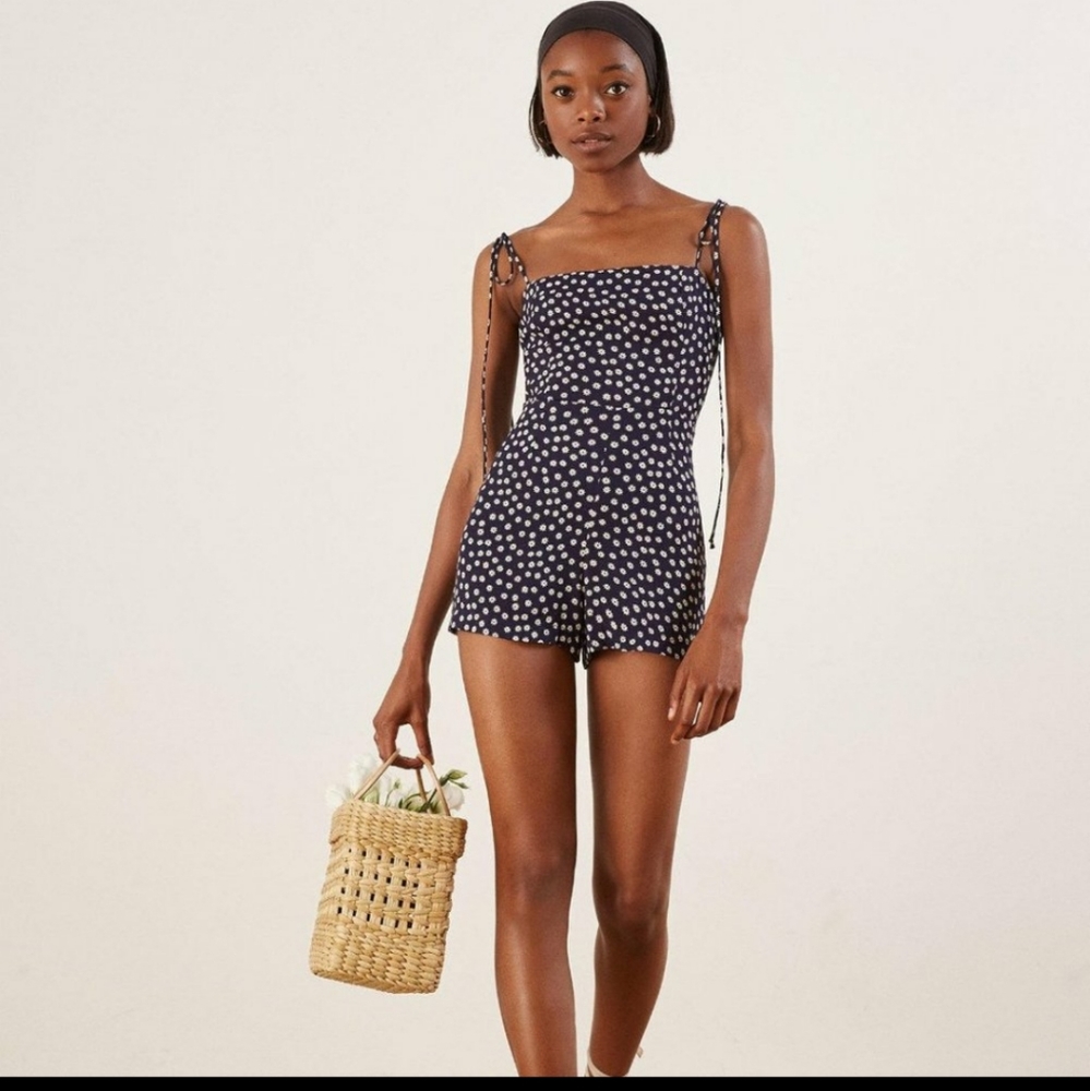 Reformation cammie playsuit